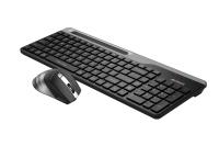 A4 TECH Fstyler FB2535C Gri Bluetooth+2.4G Nano Fn Multimedya Klavye Şarjlı Mouse Set